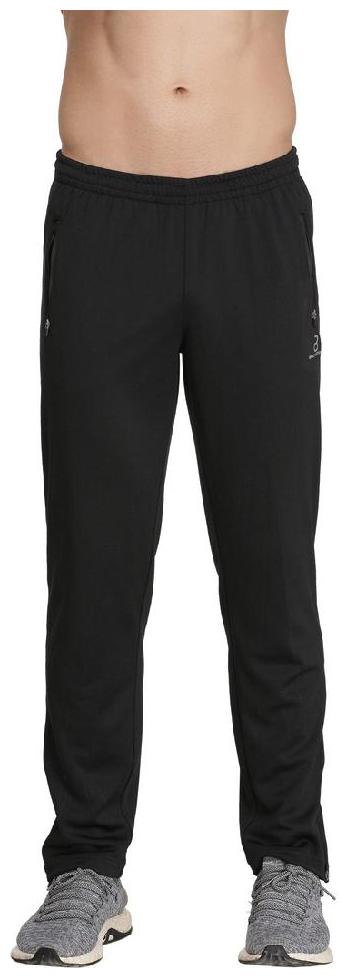 

Built Natural 100 Polyester Rubber Zipper Pockets Bottom Tapered Hem Men Trackpant