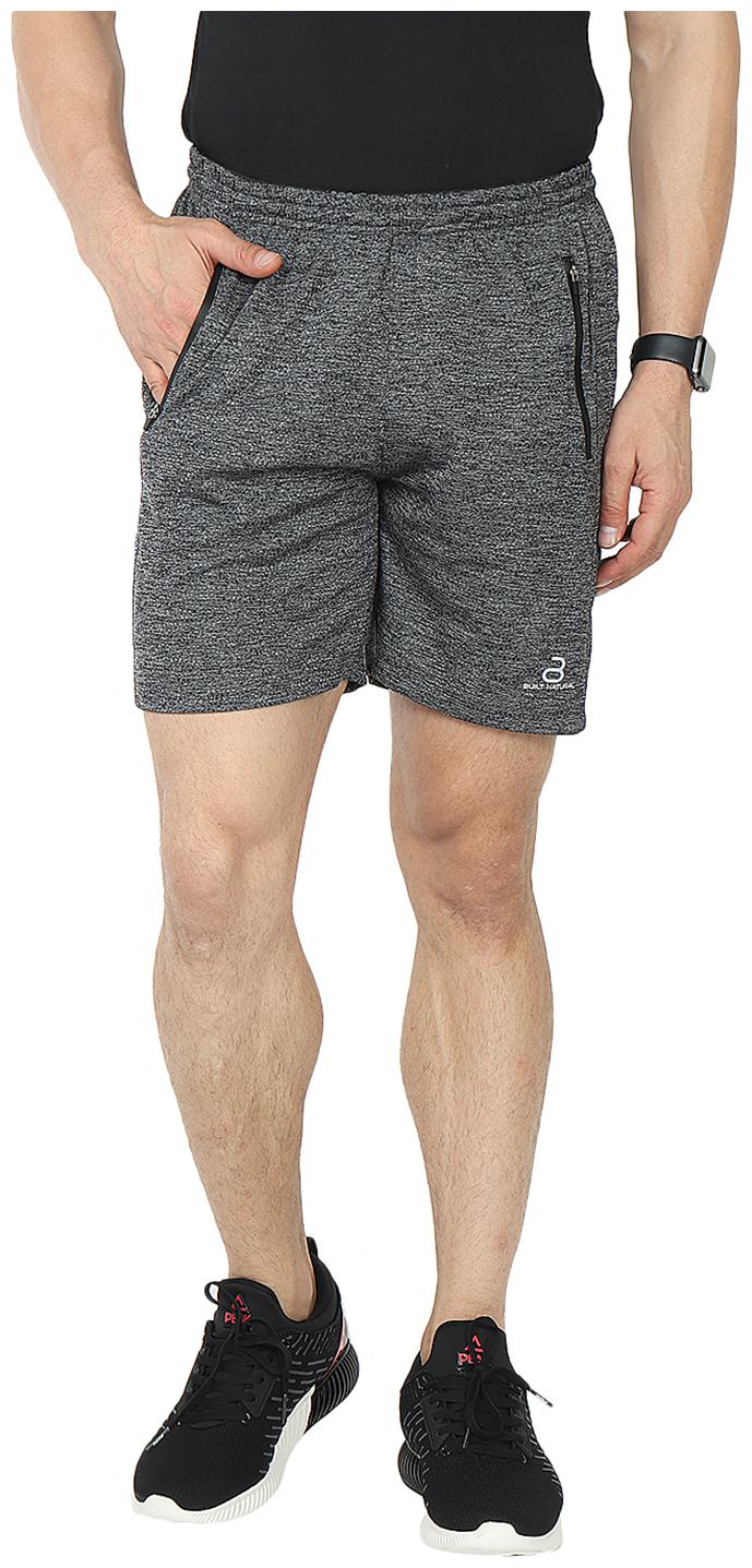 

Built Natural 100 Polyester Rubber Zipper Pockets at Side Back Men Shorts