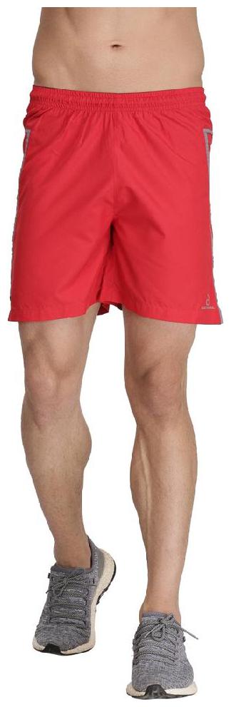 

Built Natural 100 Polyester Men Running Shorts with Reflective Tape at Seams