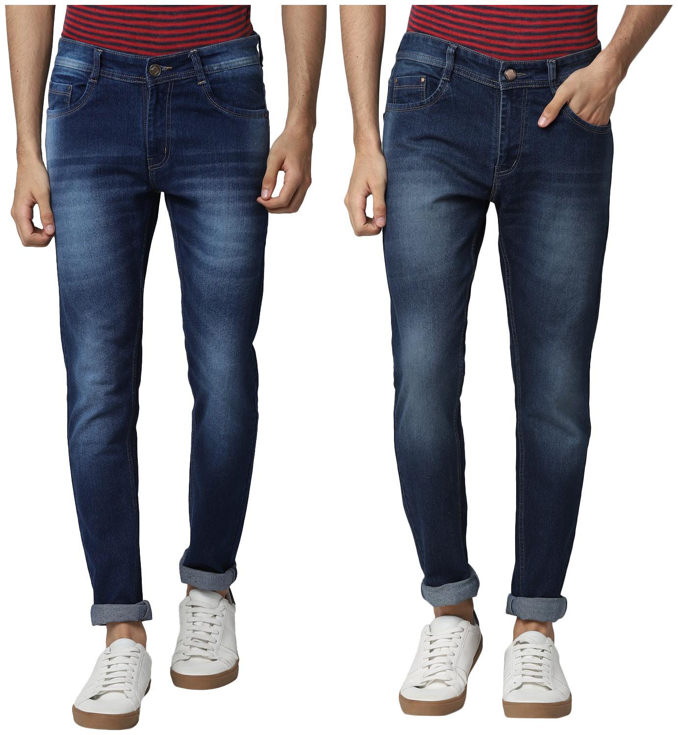 

BUKKL Men Blue Slim Fit Jeans