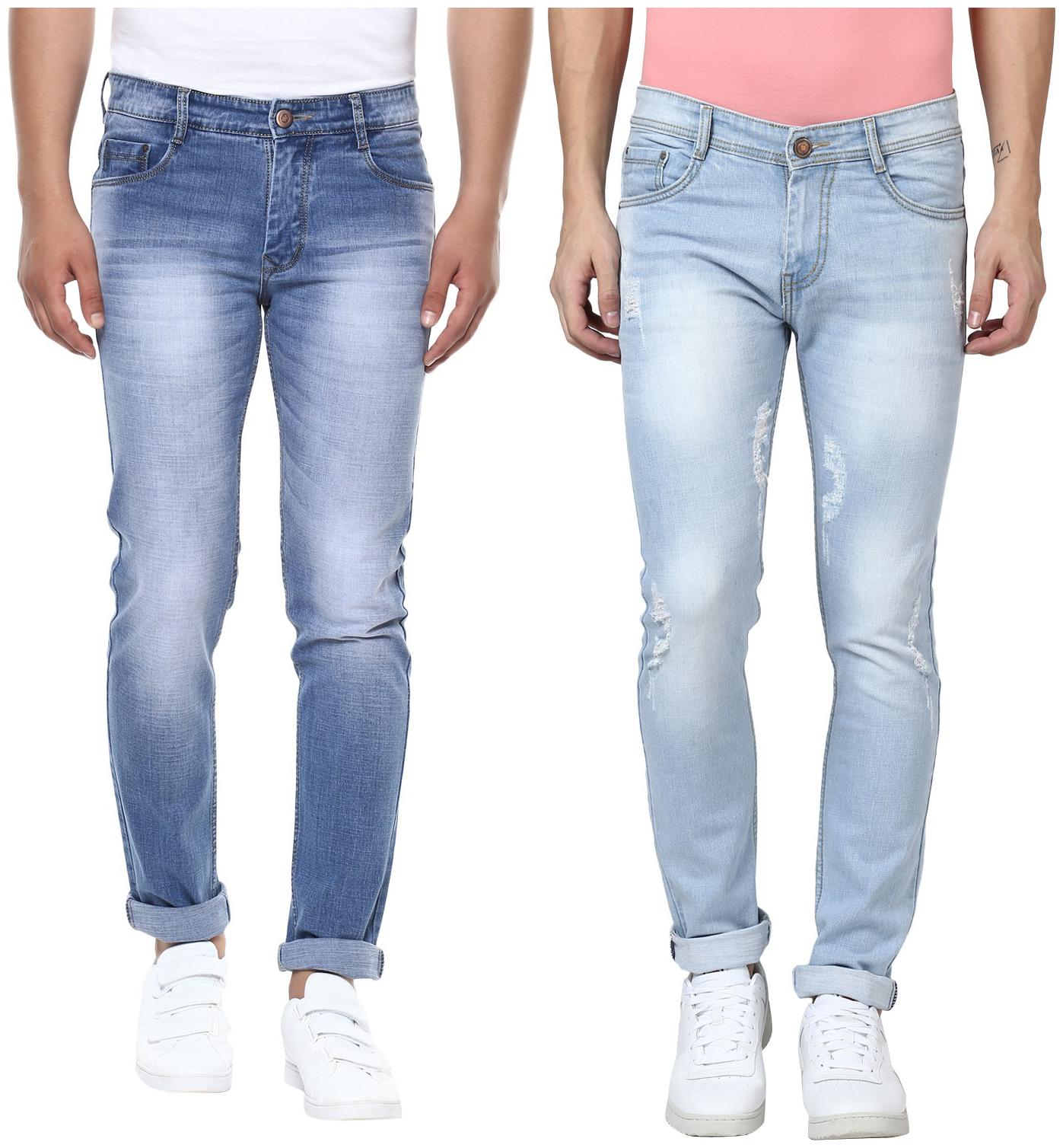 

BUKKL Men Blue Slim Fit Jeans