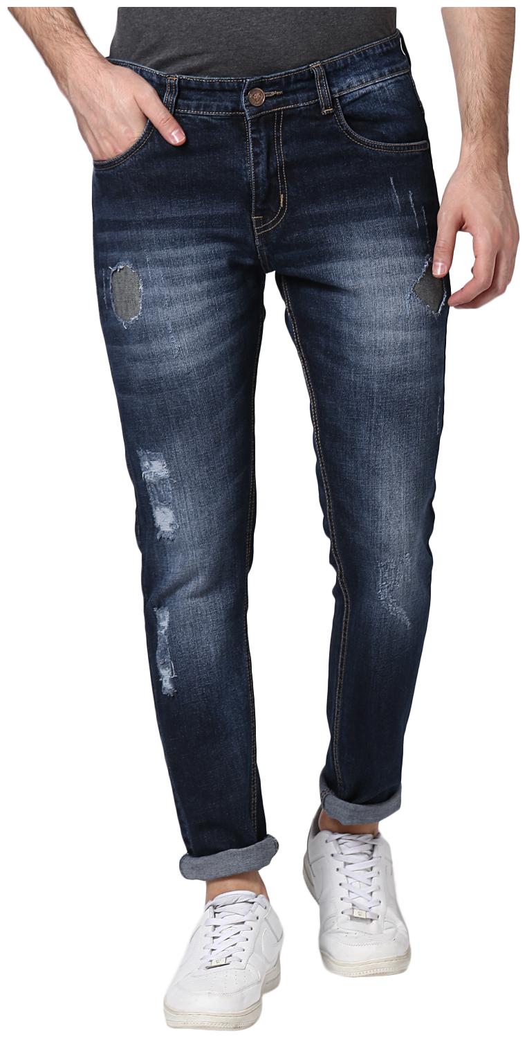 

BUKKL Men Blue Slim Fit Jeans