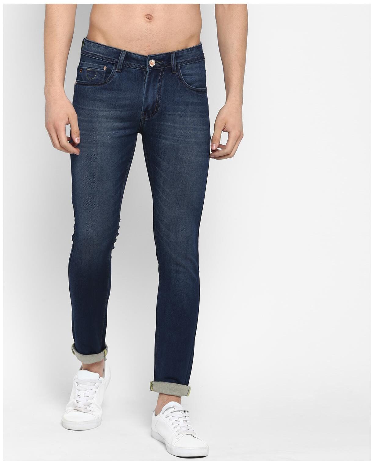

BUKKL Men Blue Slim Fit Jeans