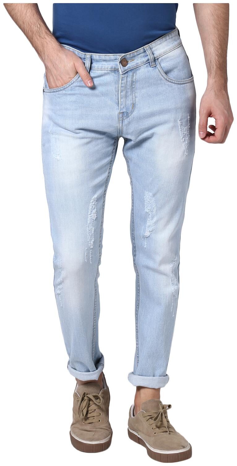 

BUKKL Men Blue Slim Fit Jeans