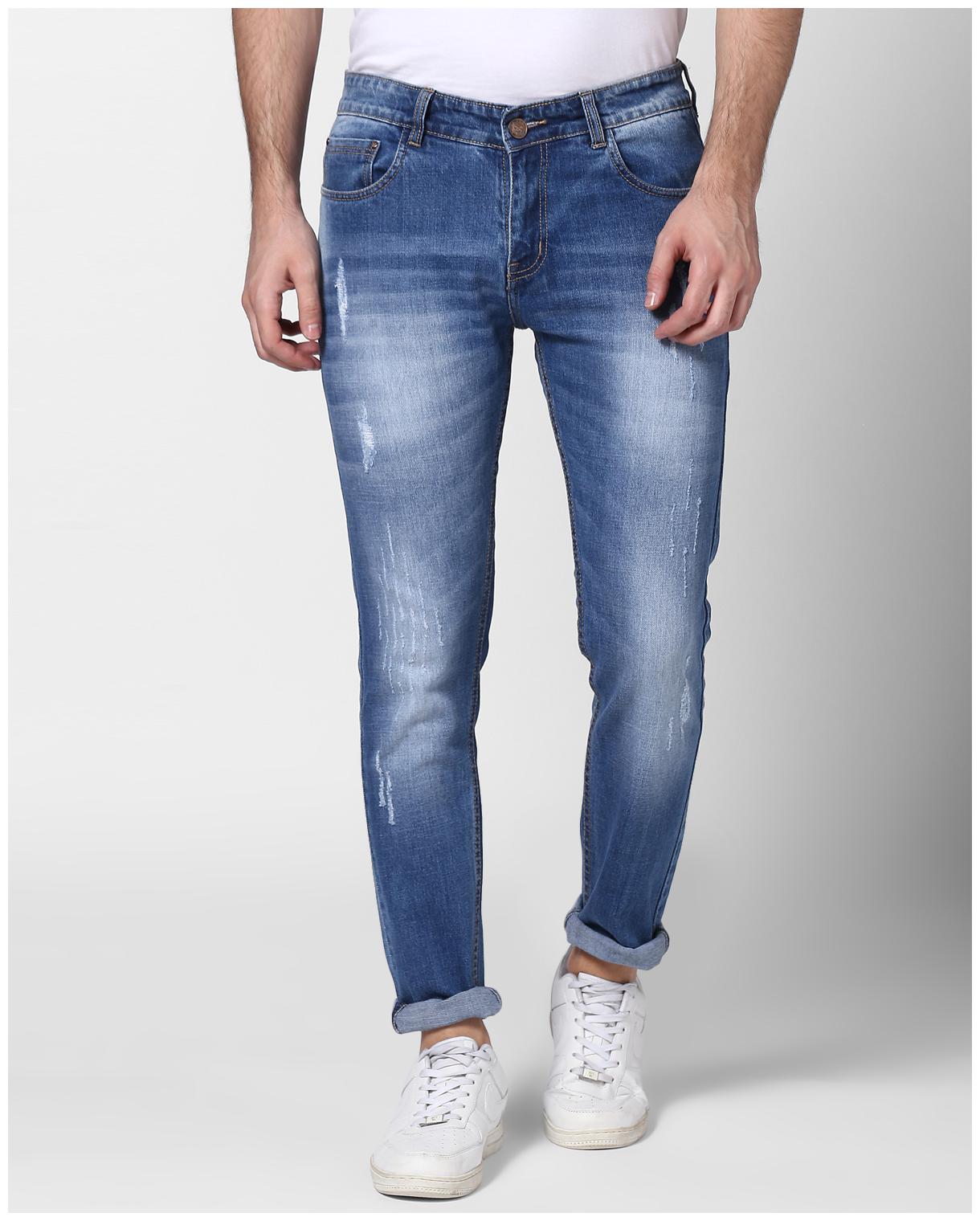 

BUKKL Men Blue Slim Fit Jeans