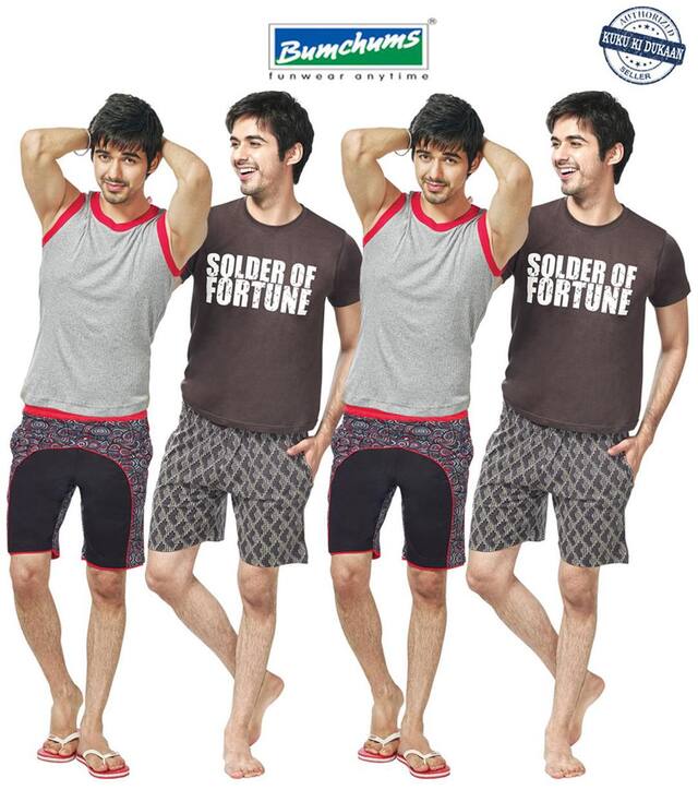 Bumchums Checked Boxers - Multi ,Pack Of 4