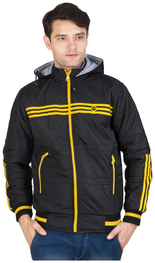 

Burdy Full Sleeve Hooded Regular Fit Polyester Blend Solid Reversible Jacket For Men s Boy s -40