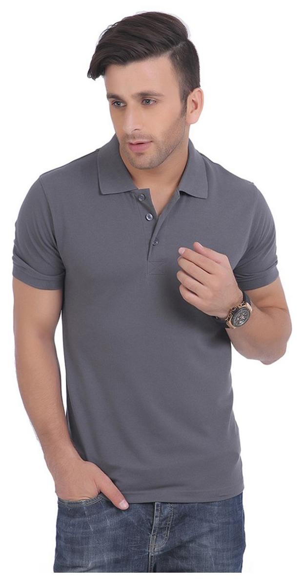

BURDY HALF SLEEVE SOLID MEN S FANCY POLO NECK T-SHIRT