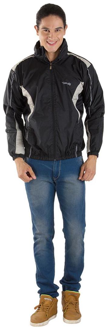 

BURDY Men Multi Solid Biker jacket