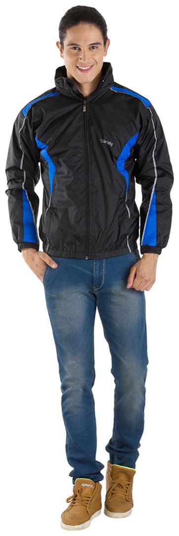 

BURDY Men Multi Solid Biker jacket