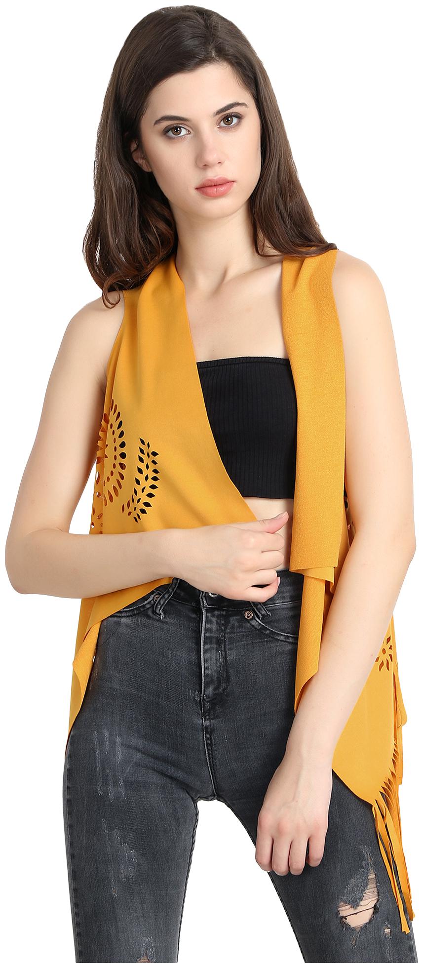 

BuyNewTrend Women Shrug - Yellow