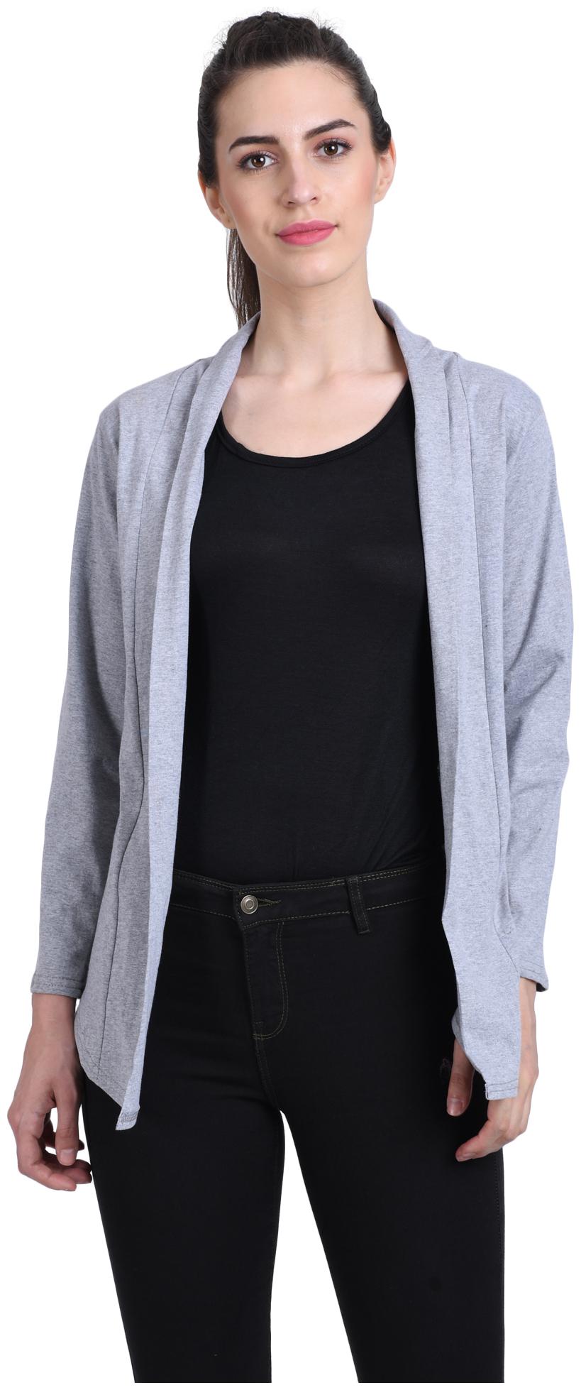 

BuyNewTrend Women Shrug - Grey