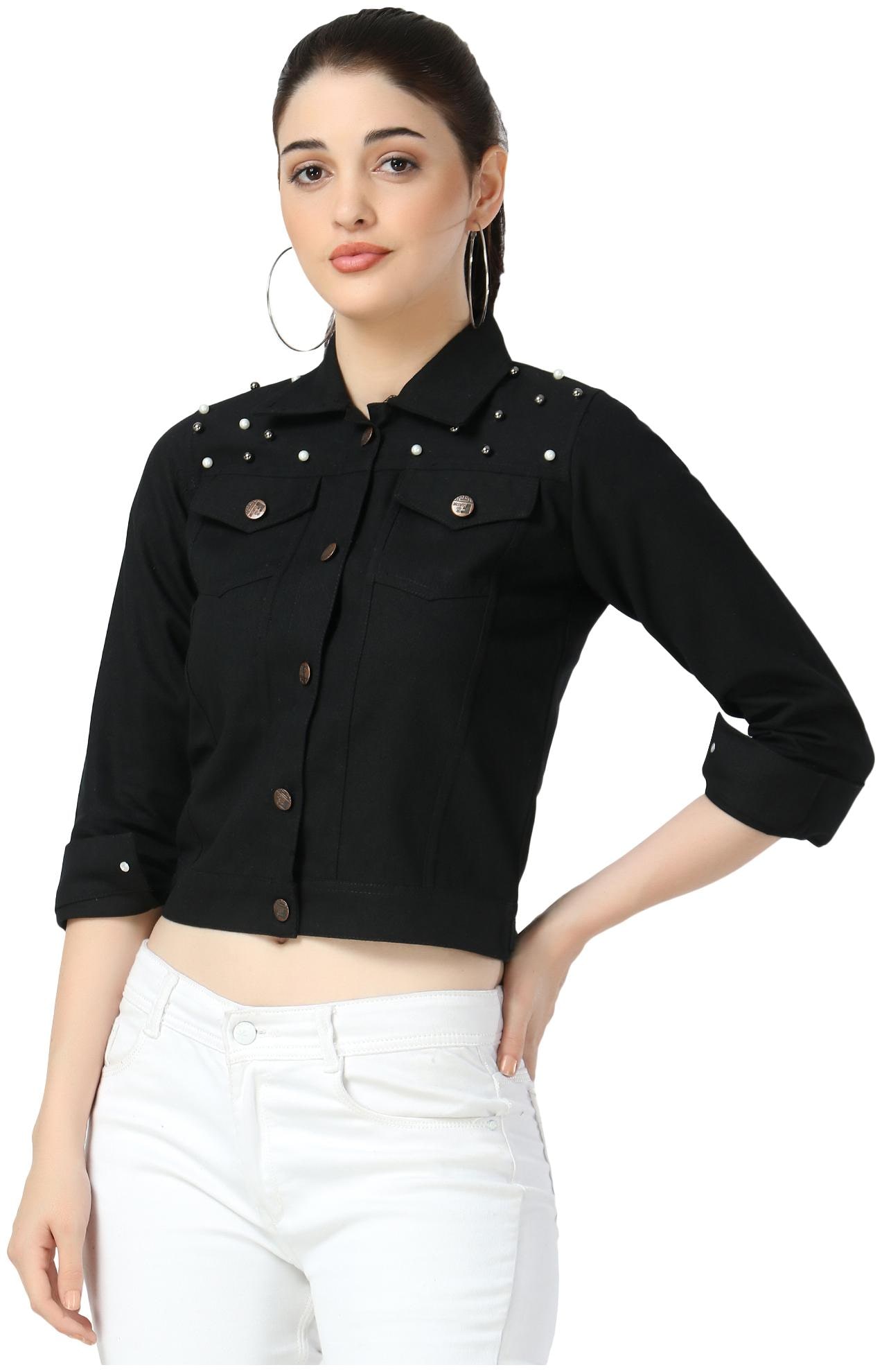 

BuyNewTrend Women Summer jacket - Black