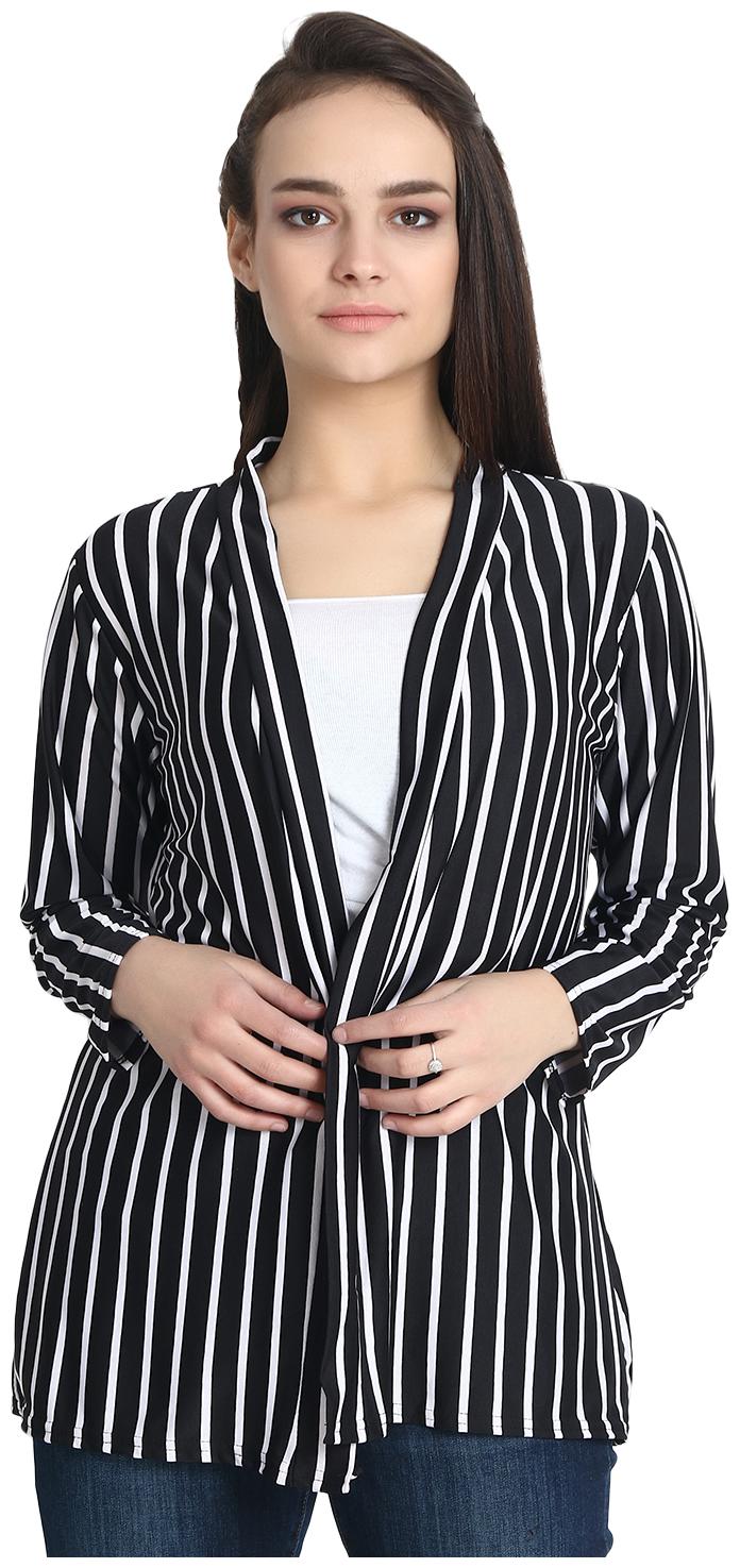 Dimpy Garments BuyNewTrend Cotton Lycra Shrug With Top For Women