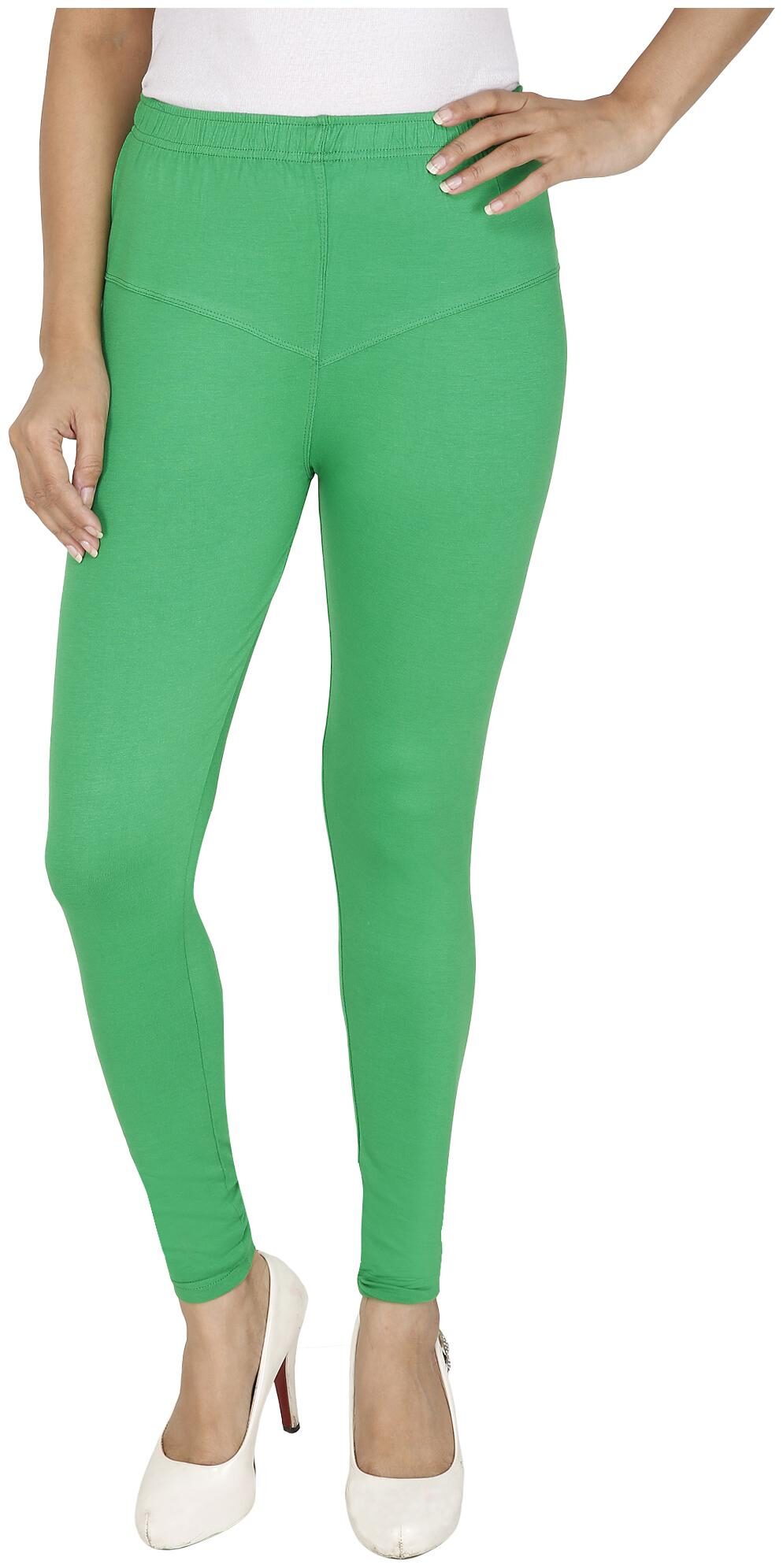 

By the way Ankle Length Leggings - Green