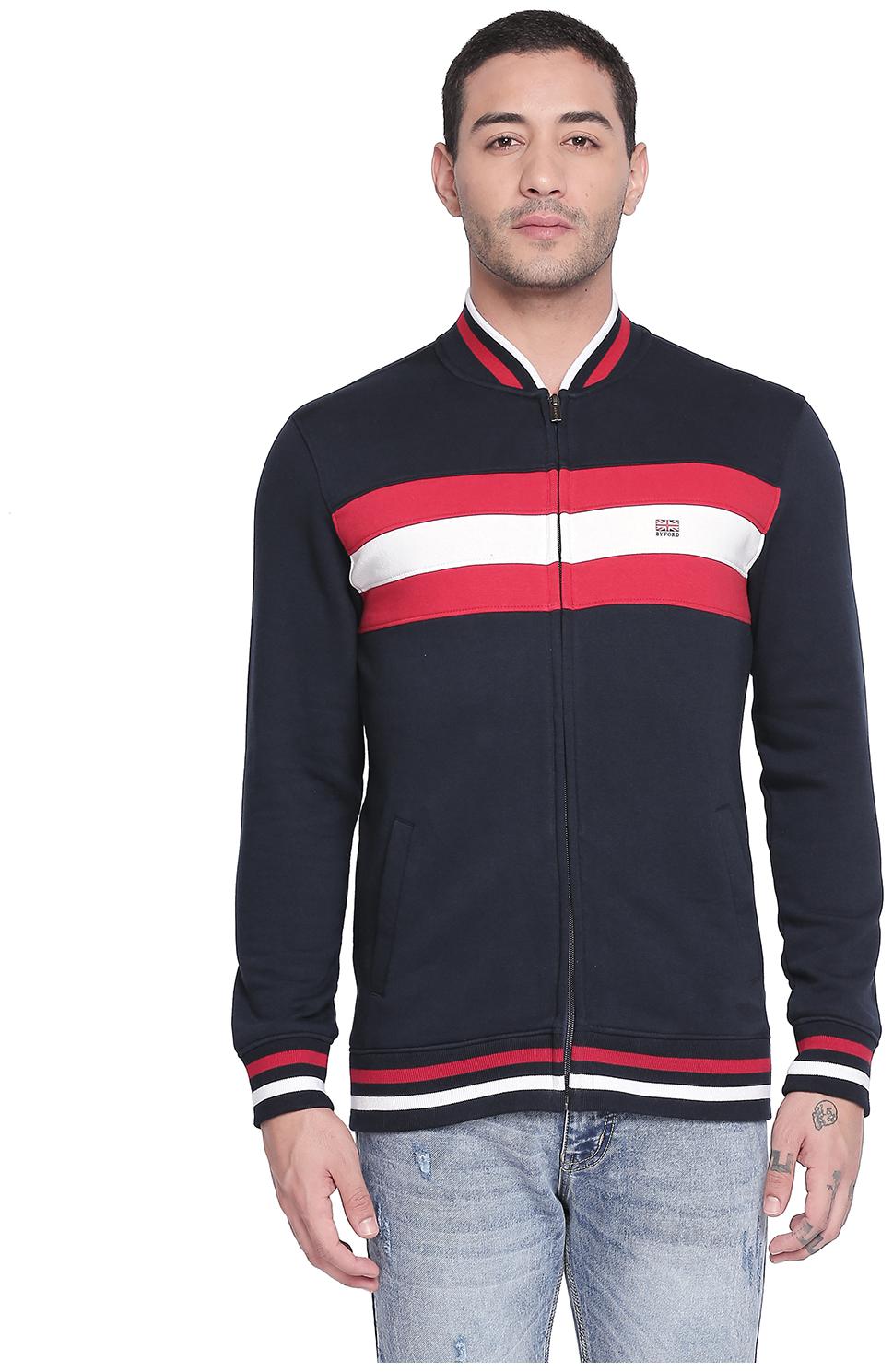 

Byford by Pantaloons Men Sweatshirt - Blue