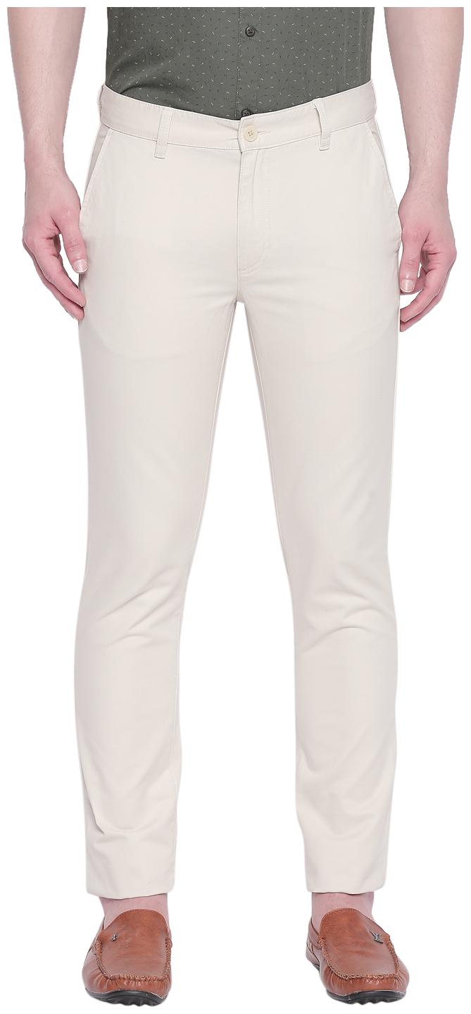 

Byford By Pantaloons Men Beige Solid Regular fit Regular trousers