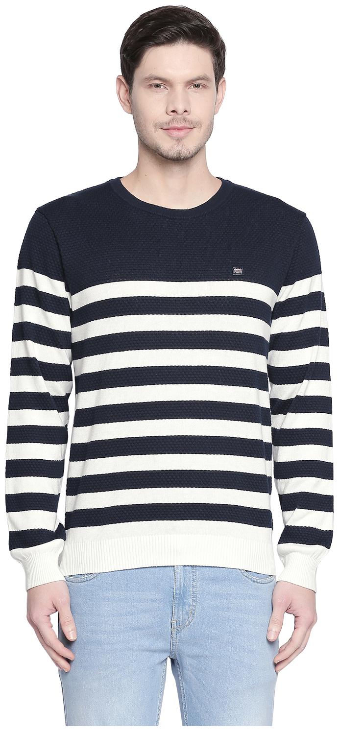 

Byford By Pantaloons Cotton Men White Pullover