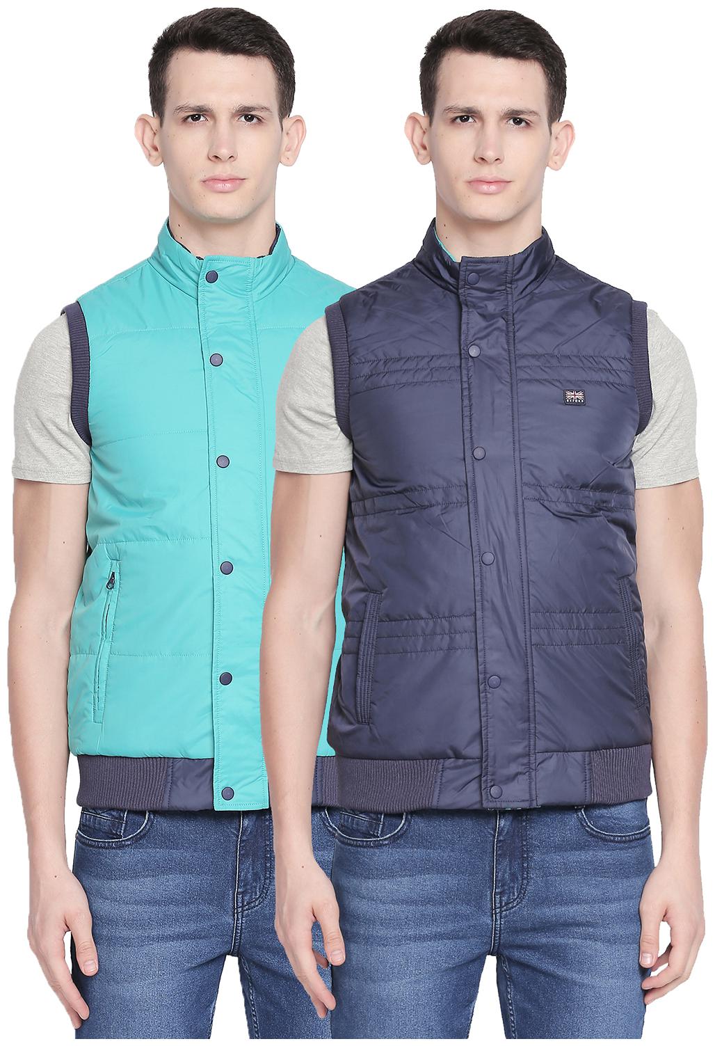 

Byford By Pantaloons Polyester Men Green Down Jacket