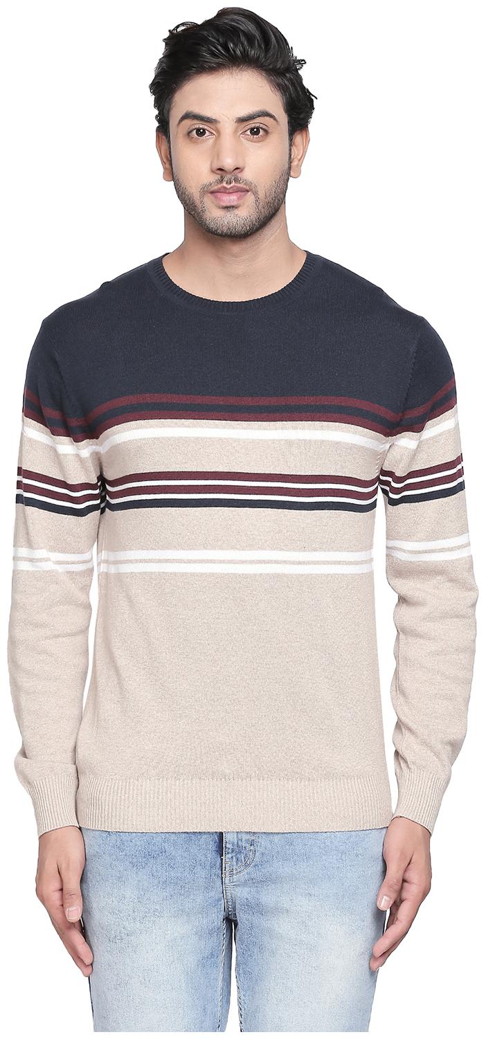 

Byford By Pantaloons Cotton Men Multi Pullover