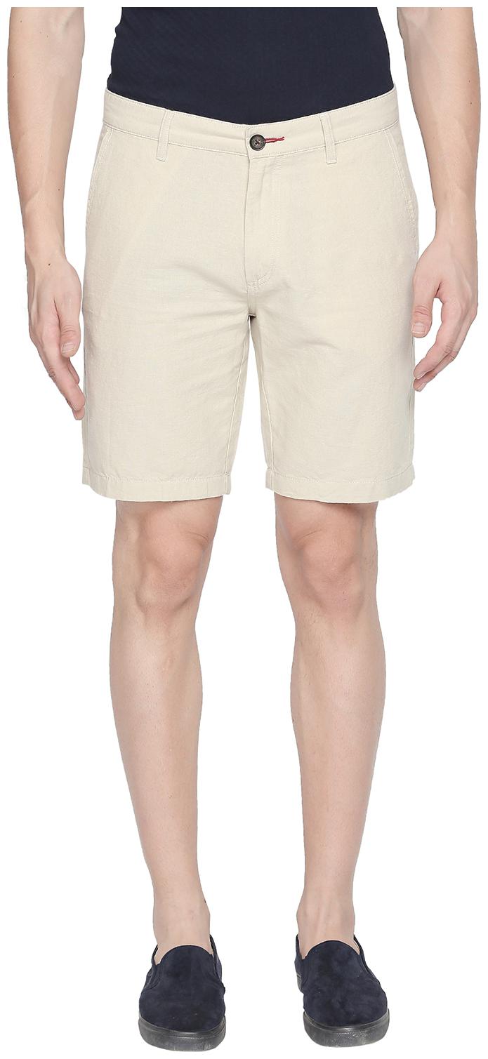 

Byford by Pantaloons Men Beige Regular Fit Regular Shorts