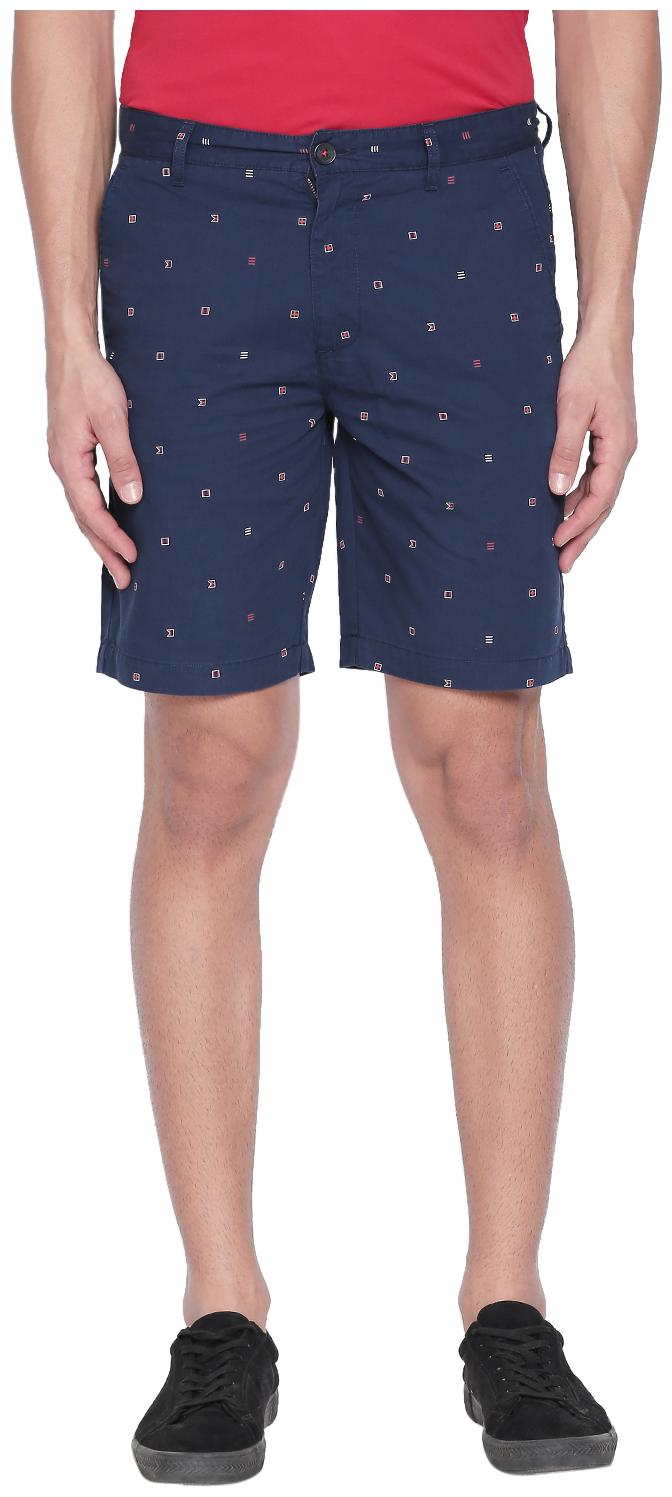 

Byford By Pantaloons Men Blue Slim Fit Regular Shorts