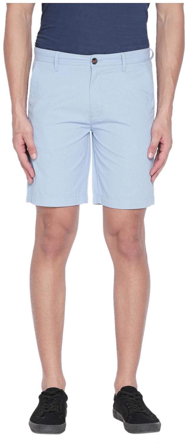 

Byford By Pantaloons Men Blue Slim Fit Regular Shorts
