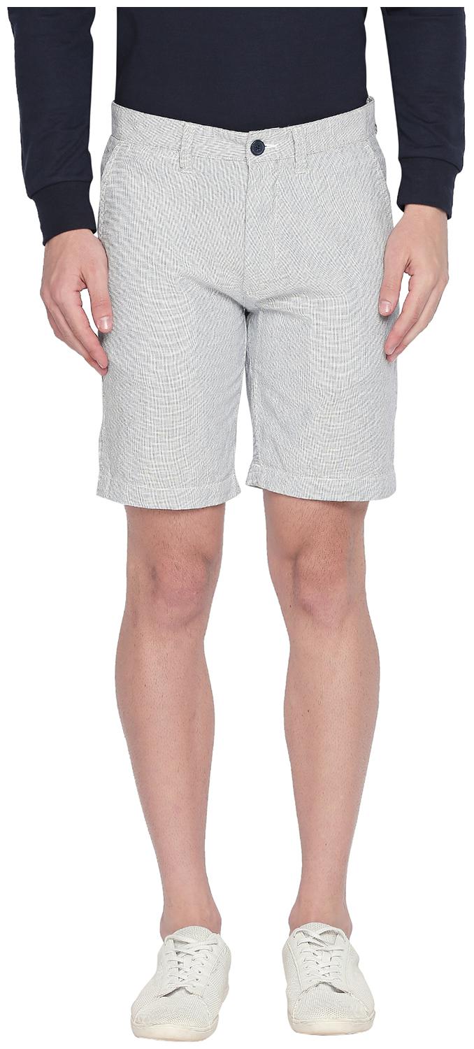 

Byford by Pantaloons Men White Slim Fit Regular Shorts