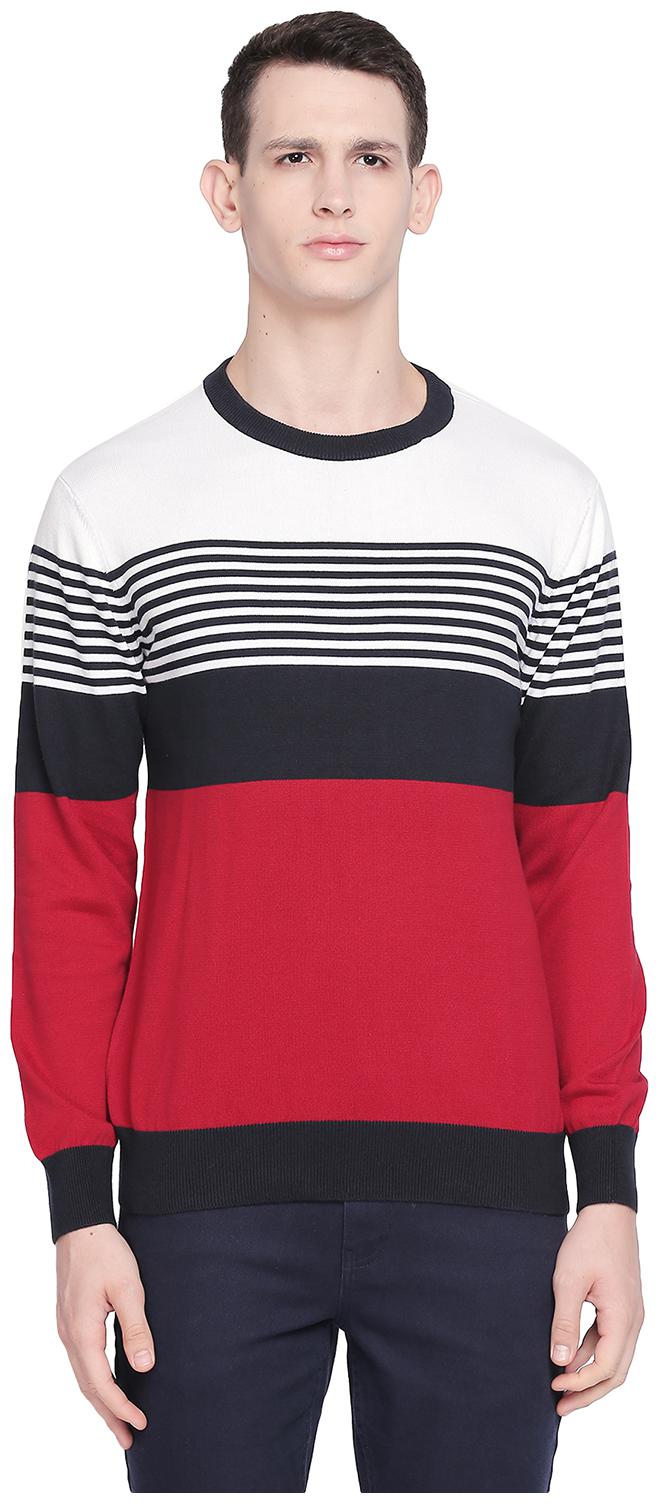 

Byford By Pantaloons Cotton Men Multi Pullover