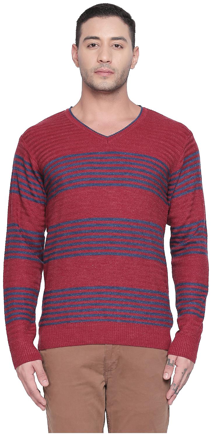 

Byford by Pantaloons Mens Sweater Maroon
