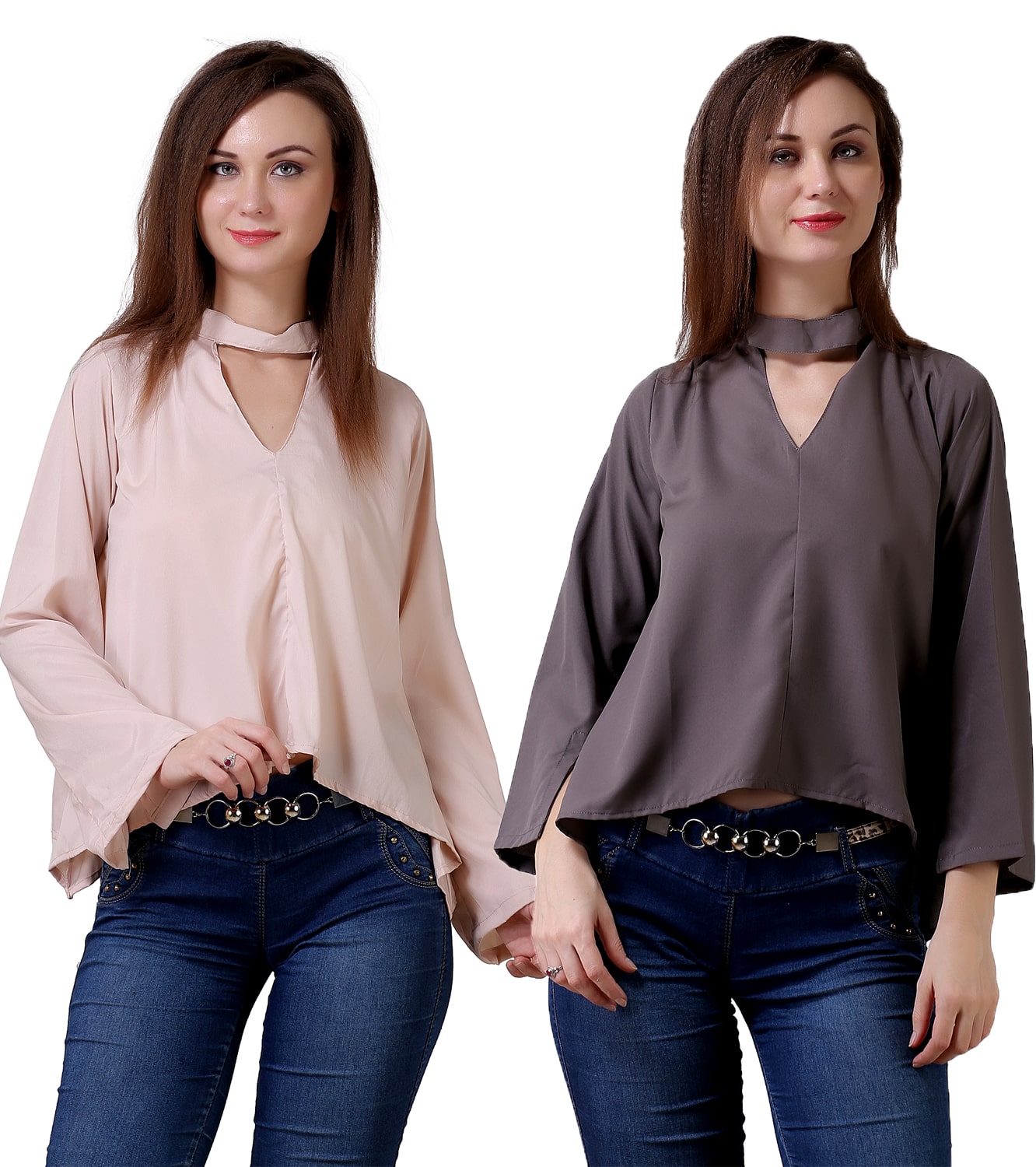 

C Cozami Women Solid Regular top - Multi