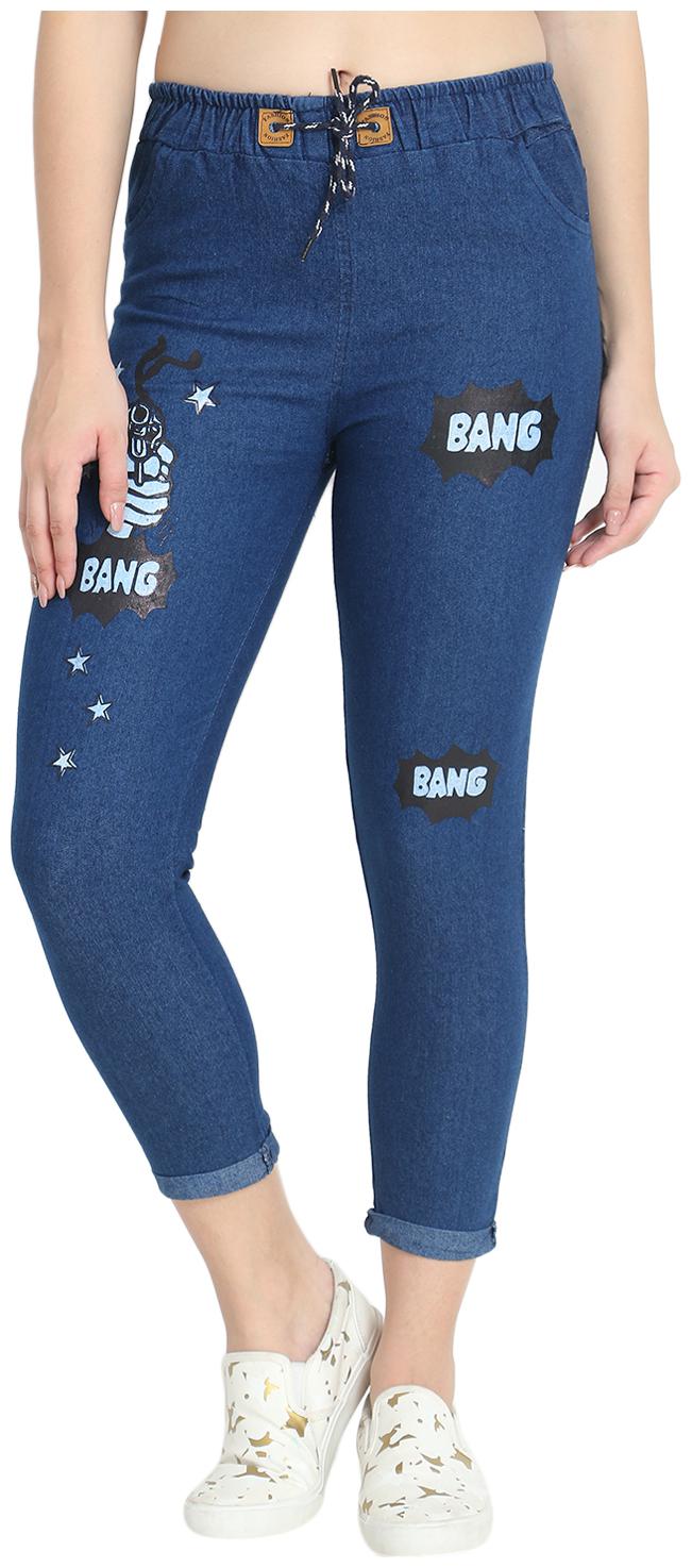 

C Cozami Women Blue Relaxed fit Jegging