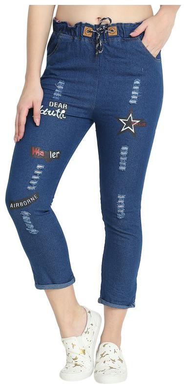 

C Cozami Women Blue Straight fit Jegging