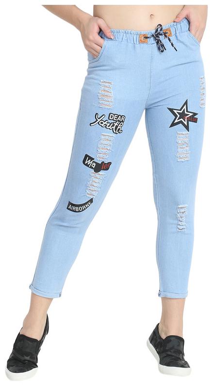 

C Cozami Women Blue Relaxed fit Jegging