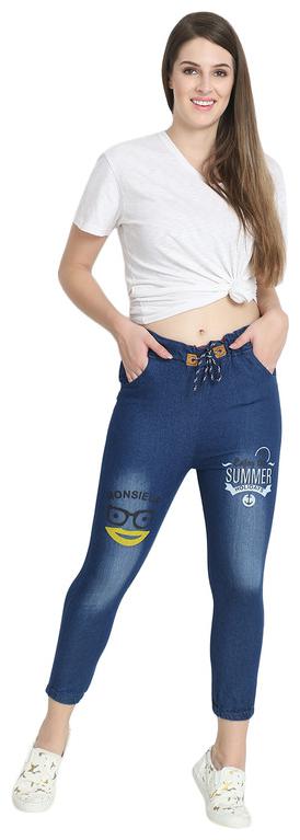 

C Cozami Women Blue Relaxed fit Jegging