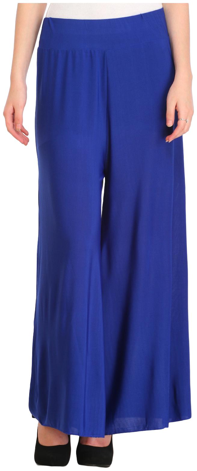 

C s Shopping Gallery Blue Viscose Palazoo