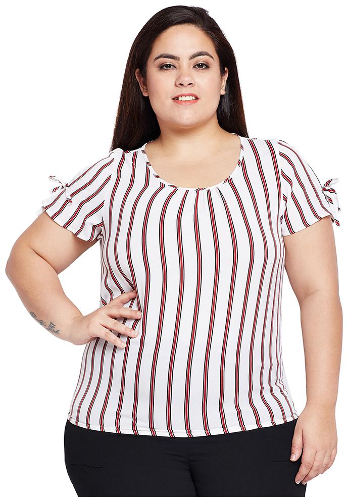 

Oxolloxo Women Printed A-line top - Multi