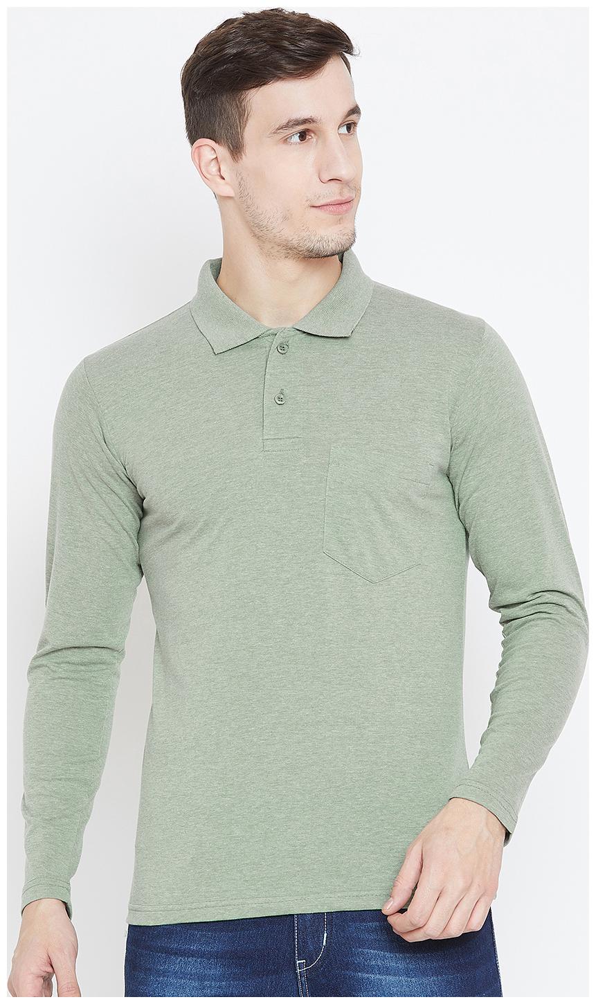 

Camey Men Green Regular fit Cotton Polo collar T-Shirt - Pack Of 1