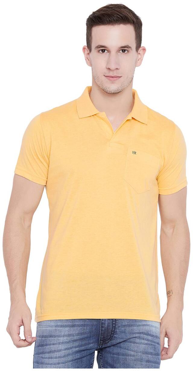 Camey Mens Half Sleeve Plain Polo Tshirt