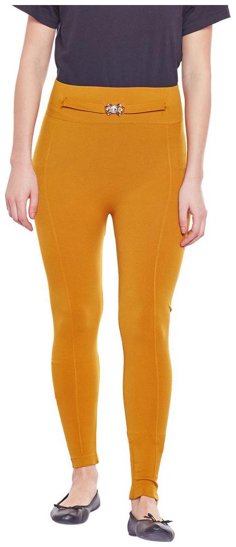 

Camey Women Yellow Straight fit Jegging