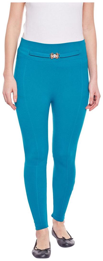 

Camey Women Turquoise Straight fit Jegging