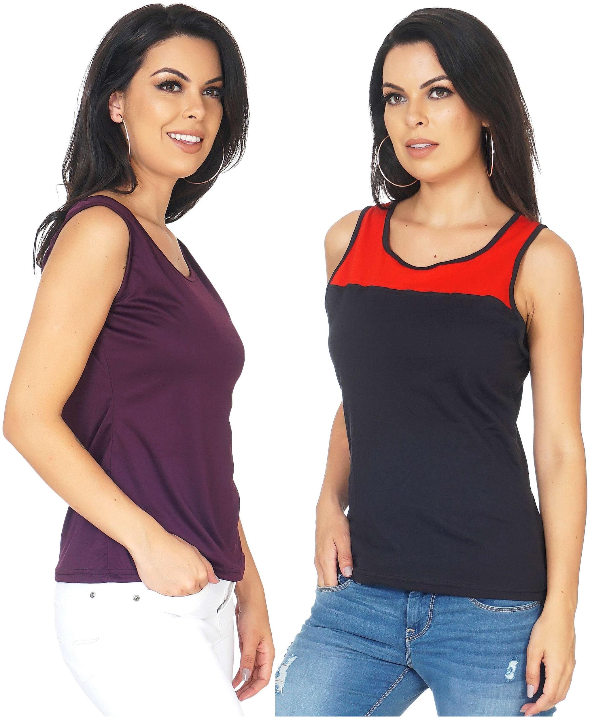

CAMILLA MAX Women Multi Regular fit Round neck Cotton T shirt