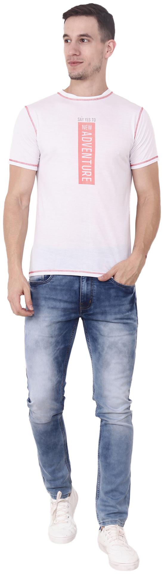 

CAMILLA MAX Men White Regular fit Cotton Round neck T-Shirt - Pack Of 1