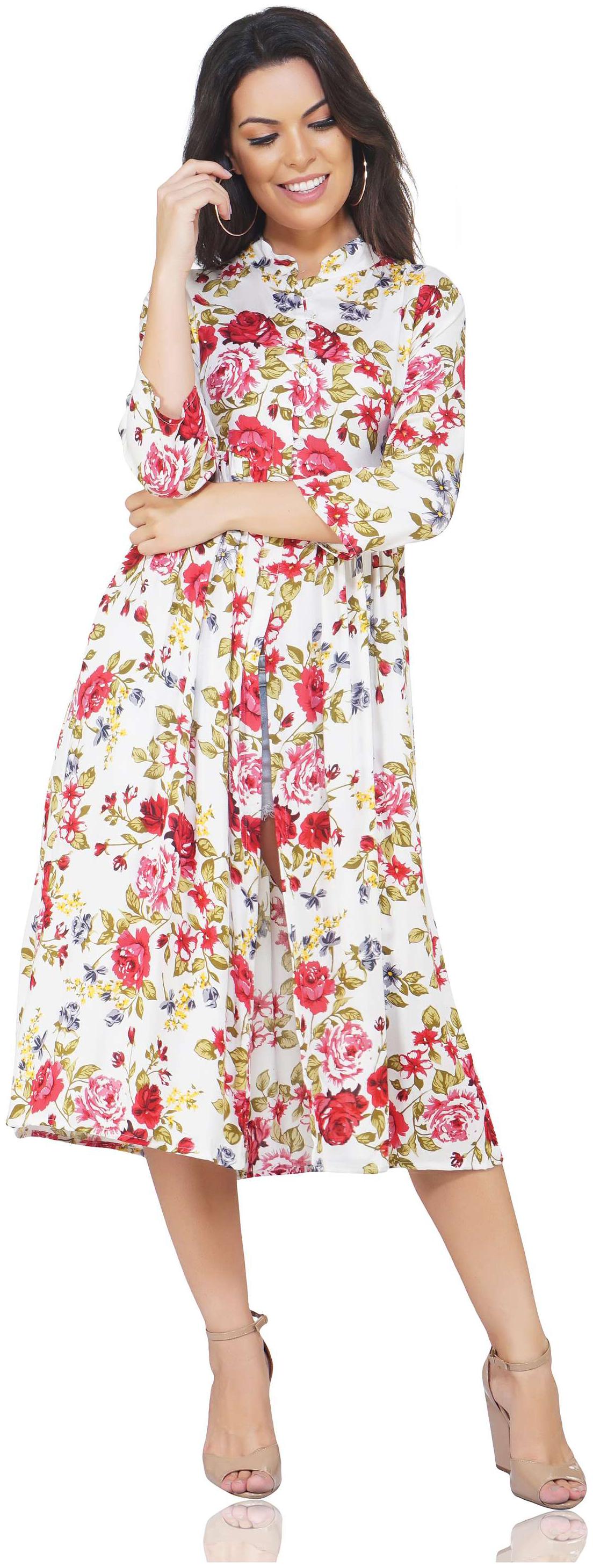 

CAMILLA MAX Multi Printed Wrap dress