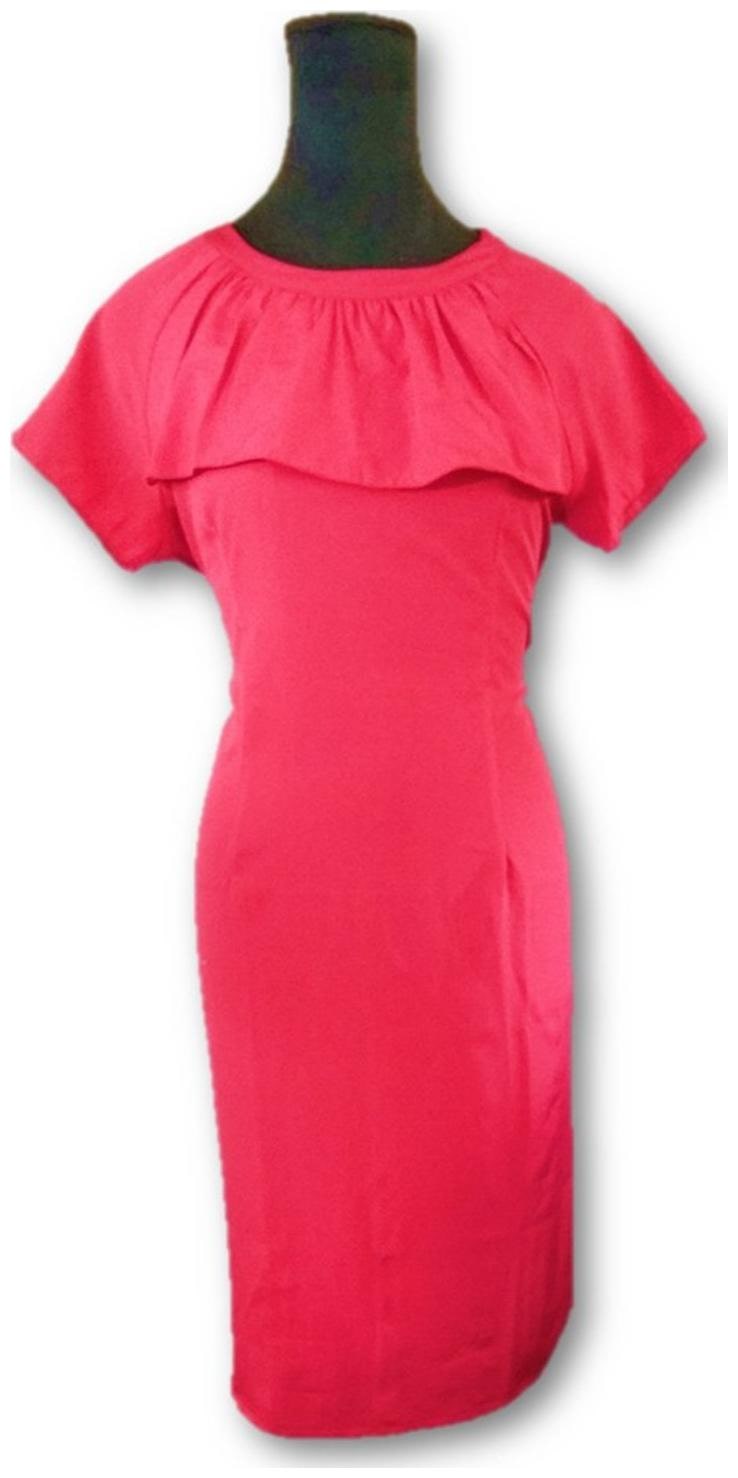 

CAMILLA MAX Red Printed A-line dress