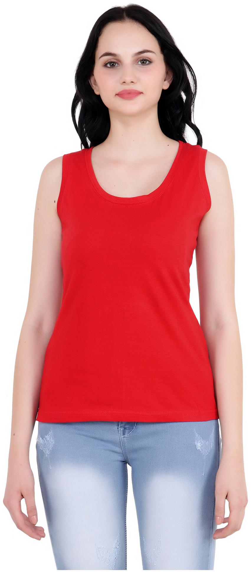 

CAMILLA MAX Women Solid Regular top - Red