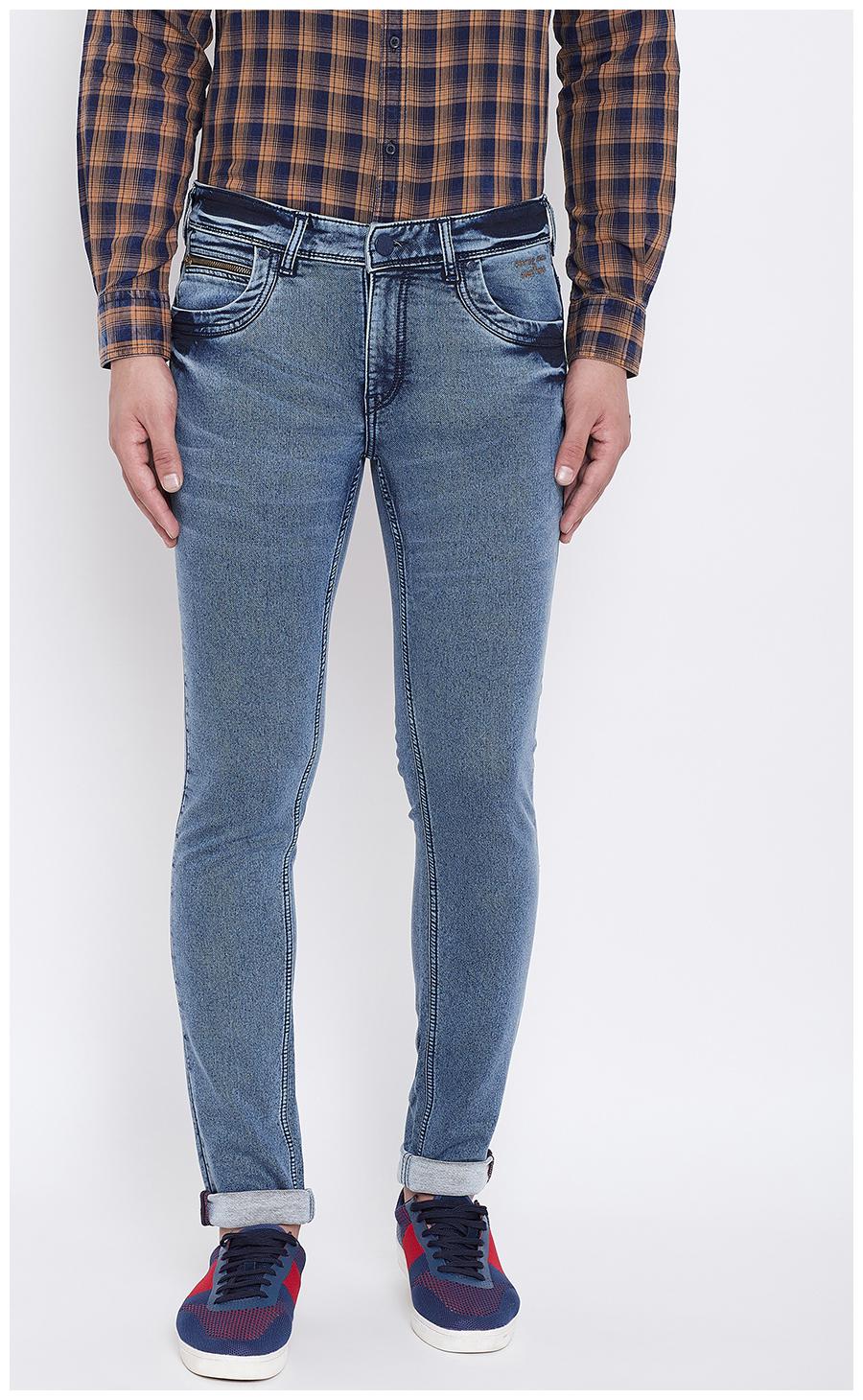 

CANARY LONDON Men Blue Skinny Fit Jeans