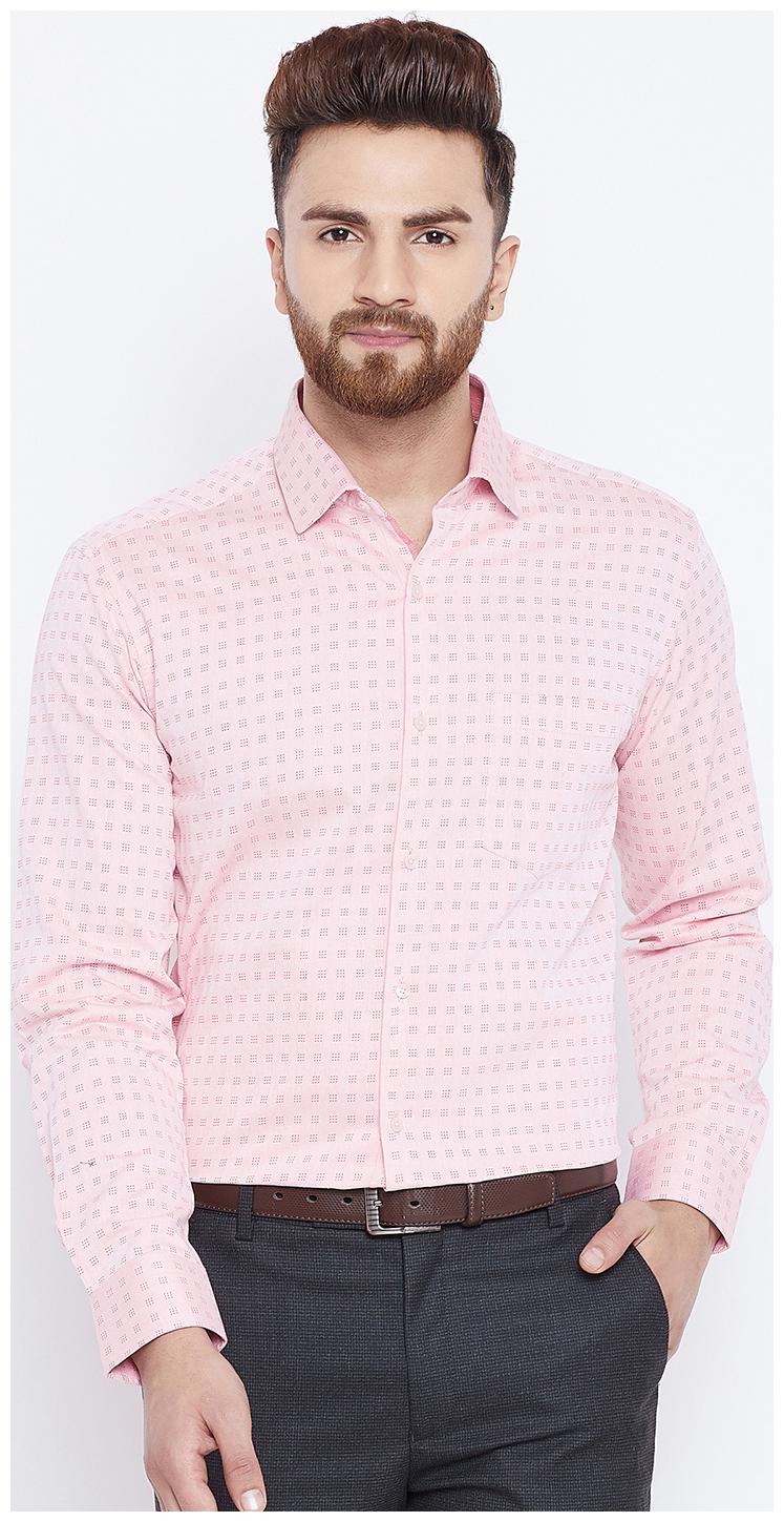 

CANARY LONDON Men Slim fit Formal Shirt - Pink