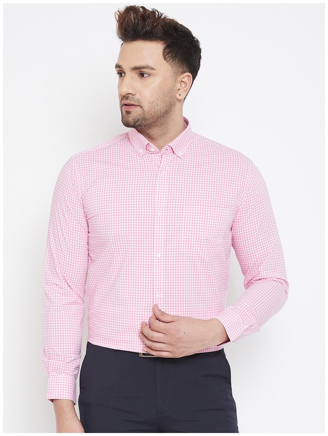 

CANARY LONDON Men Slim fit Formal Shirt - Pink