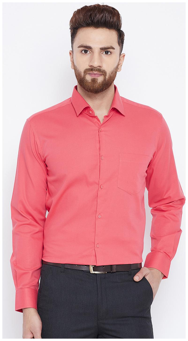 

CANARY LONDON Men Slim fit Formal Shirt - Red